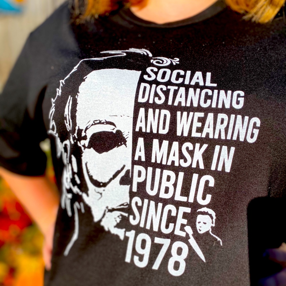 Social Distancing Halloween Shirt